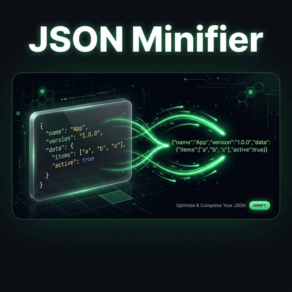JSON Minifier Online | Free, Fast & Private (2026)
